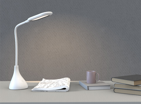 LED Reading Desk Lamp With Unique Design Base-HT8208