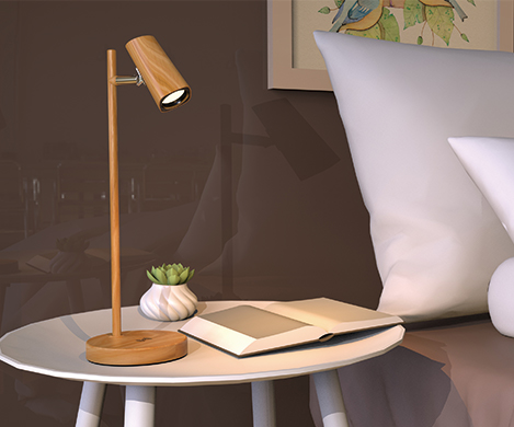 bedside table lamps wireless charging