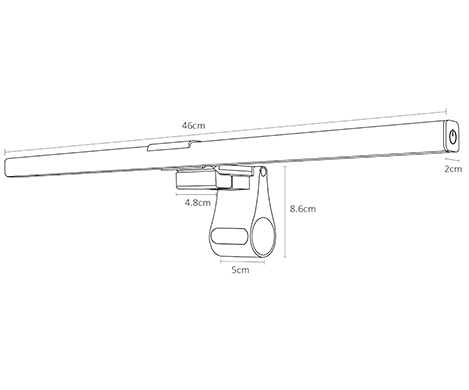 curved screen light bar