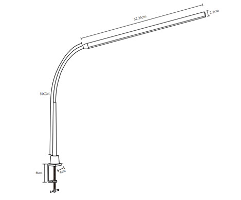gooseneck clamp lamp
