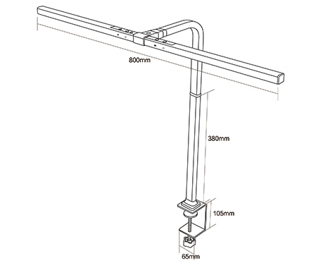 clamp work lamp