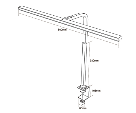 led lamp working