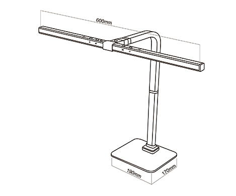 led work table light