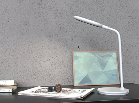 LED Dimmale Reading Desk Lamp With Gooesneck-HT8008T
