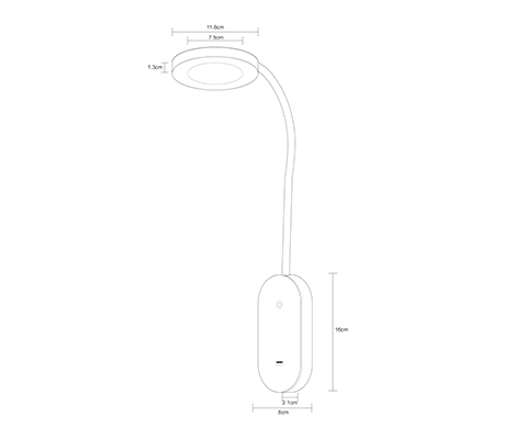 small desk lamp with usb port