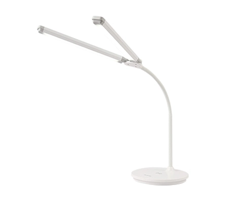 Dimmable LED Table Lamp With Double Lampshades Reading Desk Lamp-HT6501S