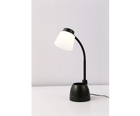 Flexible Adjustment LED Desk Lamp Reading Lamp With Brush Pot-HT8237N-TP