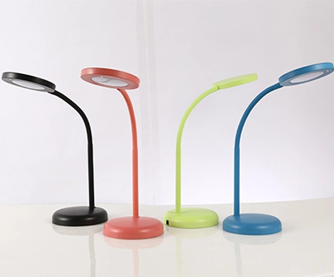 Colorful LED Table Lamp Simple Design Desk Lamp For Reading-6102