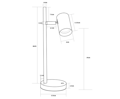 bedside lamp ht8004