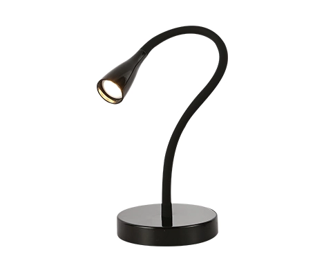 black desk lamp