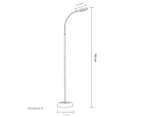 ht6501n f floorlamp