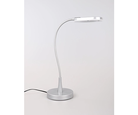 silver desk lamp