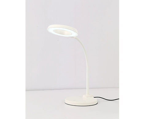 white reading lamp