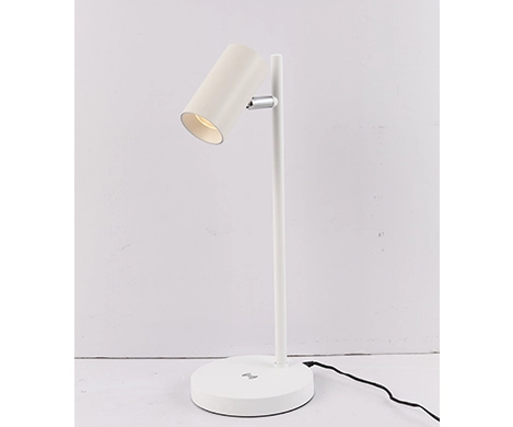 white table lamp