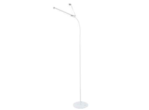 2 Lights 4 Brightness Levels concise Adjustable Floor Lamp-HT6501SF